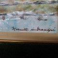 Glass painting signed Mariette De Grandpré - 3