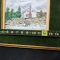 Glass painting signed Mariette De Grandpré - 6