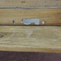 Antique bucket bench shelf  - 6