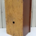 Little red antique box, dovetails assembly - 9