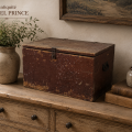 Little wooden pine box, original color  - 2