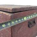 Little wooden pine box, original color  - 5