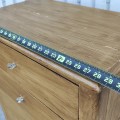 Petit commode 3 tiroirs, bureau de chambre à coucher  - 3