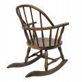 Petit fauteuil berçant pour enfant, chaise berçante  - 3