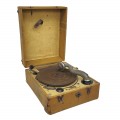 Petit gramophone portatif Fleetwood, tourne-disque  - 1