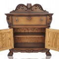 Petit meuble buffet en chêne, bahut, sideboard (reproduction) - 2