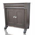 Petit meuble buffet en pin, 100% d'origine, beau format, bahut antique  - 1