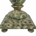 Petit piédestal tourné, colonne en bois pour statue - 4