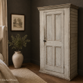 Antique pine chimney cupboard, armoire  - 2
