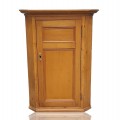 Antique pine corner cupboard, forged nails  - 1