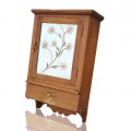 Petite armoire murale en bois, pharmacie - 1