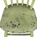 Petite chaise anglaise de type rabbit ears windsor  - 2