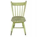 Petite chaise anglaise de type rabbit ears windsor  - 1