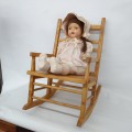 Petite chaise berçante pour enfant  - 4