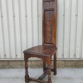 Little carved chair  - 4