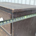 Petite commode en pin, 3 tiroirs, bureau  - 4