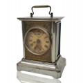 Decorative little metal clock  - 1