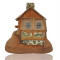 Vintage folk art miniature house  - 2