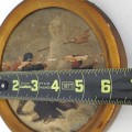 Petite peinture sur bois signée Tony Verognolet, tableau, huile sur bois  - 3