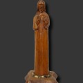 Folk art wooden Christ sculpture, carving - 1