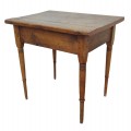 Petite table antique avec tiroir (tiroir refait dans le passé) - 7
