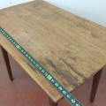 Antique rustic table, top and color has been redone  - 2