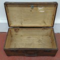 Antique wooden suitcase  - 2