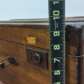 Antique wooden suitcase  - 6