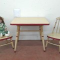 Petites chaises avec table pour enfant  - 1