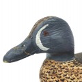 Petits canards décoratifs en bois signés Léo Chagnon, Sorel  - 3