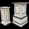 Piédestaux en bois, piédestal, podiums  - 1