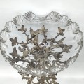 Plat sur pied décoratif, oeuvre d'art en forme d'arbre avec cheval (bol cassé) - 8