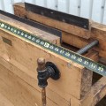 Antique wooden carpenter’s workbench, press - 2