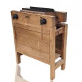Antique wooden carpenter’s workbench, press - 1