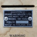 Antique brand and miller radio  - 3