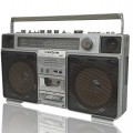 Radio stéréo cassette Clairtone #7978, ghetto blaster boombox - 1