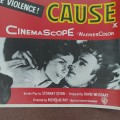 Rare affiche originale du film Rebel without a cause, poster de James Dean   - 3