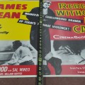 Rebel without a cause original vintage movie poster with James Dean - 5