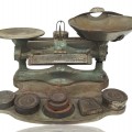 Rare decorative merchant scale, The computing scale Co.  - 1