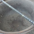 Large cast iron cauldron  - 3