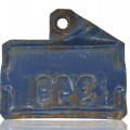 Rare little Giffard bicycle license plate - 2