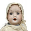 Rare petite poupée en porcelaine, Germany (voir autres photos pour condition) - 2