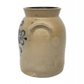 Rare stoneware crock signed E.L. Farrar, St-Johns  - 4