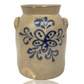 Rare stoneware crock signed E.L. Farrar, St-Johns  - 1
