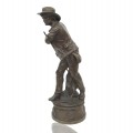 Victorian metal statue  - 3