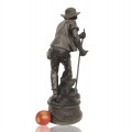 Victorian metal statue  - 4