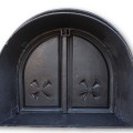 Cast iron bread oven door (reproduction) - 3