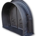Cast iron bread oven door (reproduction) - 6