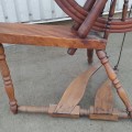 Vintage wool spinning wheel - 3