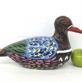 Folk art duck sculpture - 2